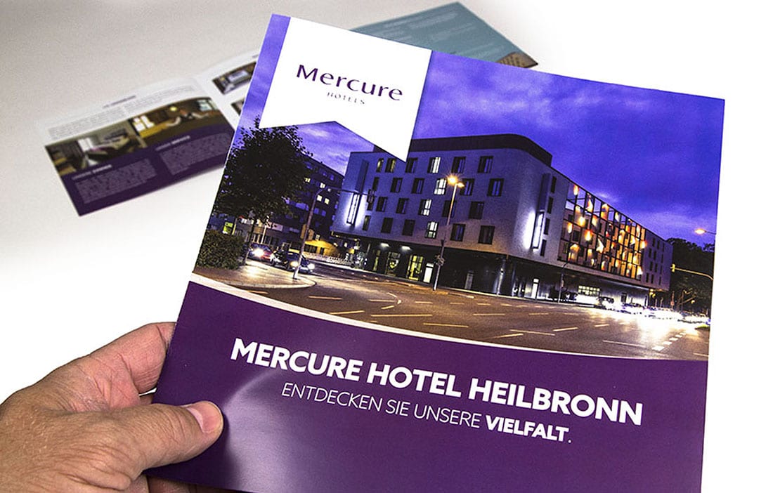 Imagebroschüre MERCURE Werbeagentur Heilbronn NUTZMEDIA